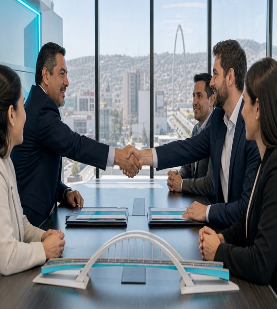 Equipo revisando un flujo de coordinación empresarial